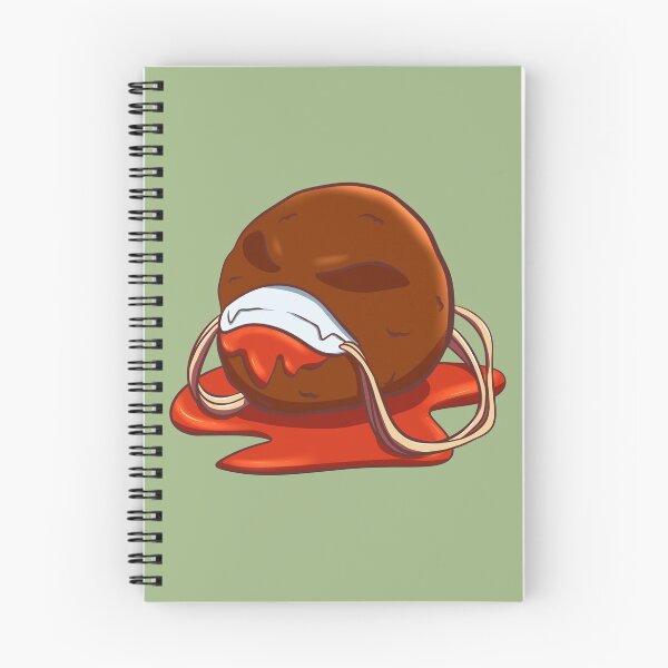 Item preview, Meatball Halloween Cute Food designed and sold by ellione-loire.