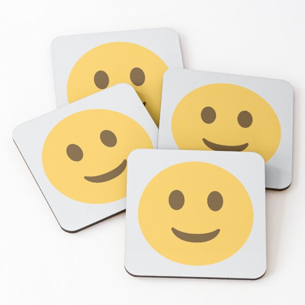 Item preview, Slightly Smiling Face designed and sold by Stitchmoji.