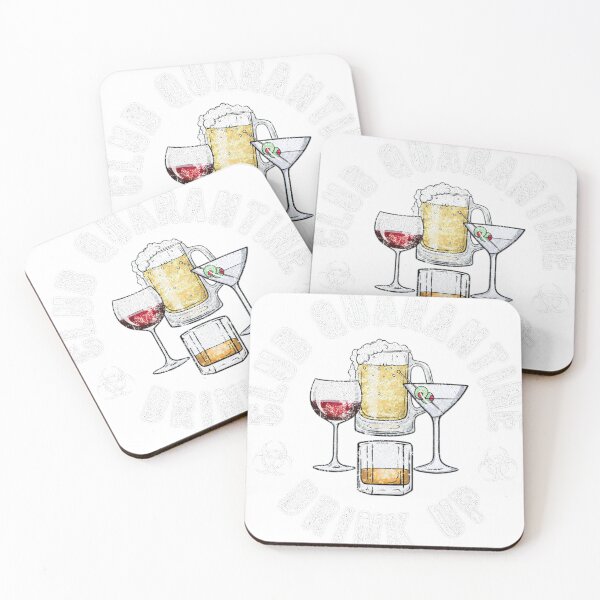Item preview, Club Quarantine Drink Up Funny Quarantine Quotes Drinking designed and sold by TrendEveryday.