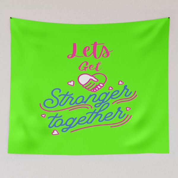 Item preview, Let's get stronger together funny t-shirts - for befriend, gfriend designed and sold by Aleekr1.