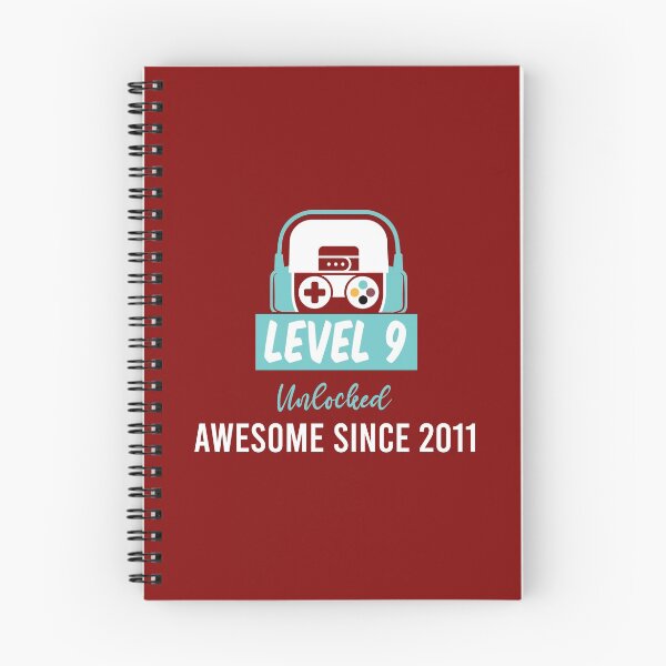 Item preview, Level 9 Unlocked Awesome Since 2011 T-shirt , Funny T-shirt , Gift T-shirt designed and sold by Naufaal.