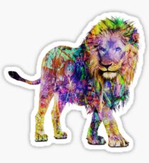 EDM Lion Sticker