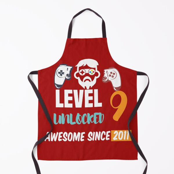 Item preview, Level 9 Unlocked Awesome Since 2011 T-shirt , Funny T-shirt , Gift T-shirt designed and sold by Naufaal.