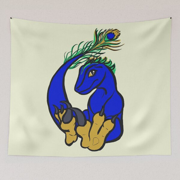 Item preview, Baby Peacock Raptor designed and sold by FoxBanditArt.