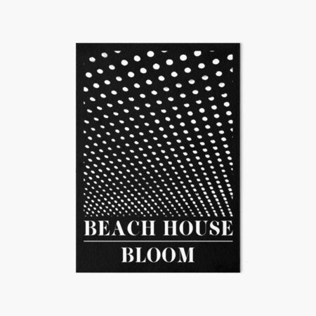 Beach House - Bloom Art Board Print