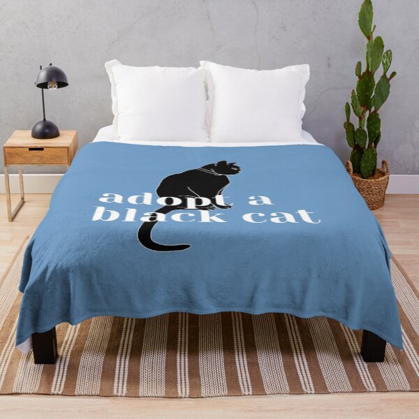 Item preview, Adopt a Black Cat - Original art designed and sold by Brat-Cat-Shirts.