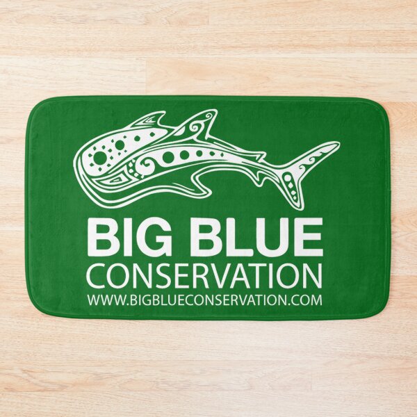 Item preview, Big Blue Conservation White Logo designed and sold by BigBlueDiving.