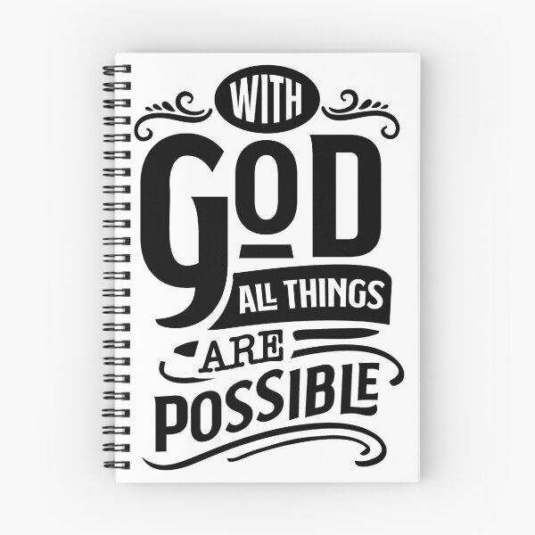 Item preview, With God All Things Are Possible (Positive Believer) designed and sold by OneCherubim.