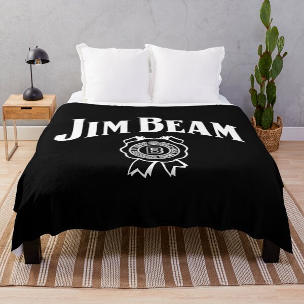 Heißer Gegenstand - Jim Beam Logo Fleecedecke