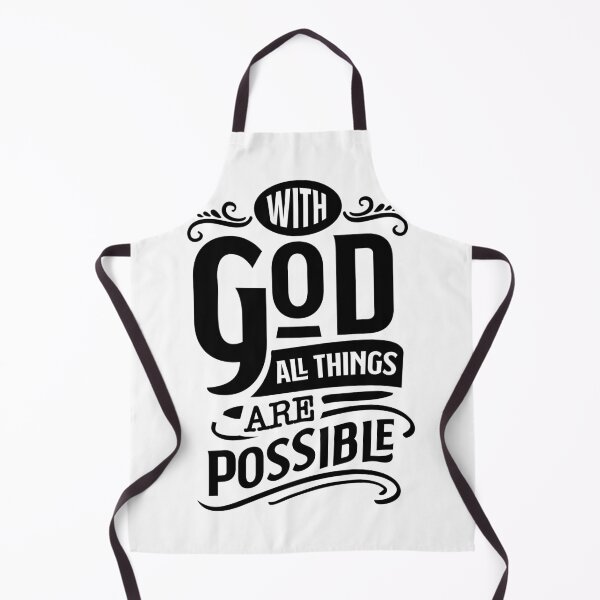 Item preview, With God All Things Are Possible (Positive Believer) designed and sold by OneCherubim.
