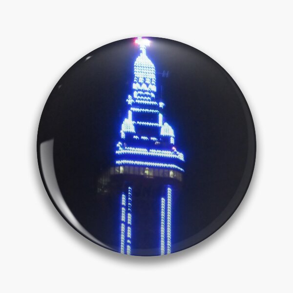 Item preview, Blackpool Tower Bright Blue Lights designed and sold by Andrew Morrell.