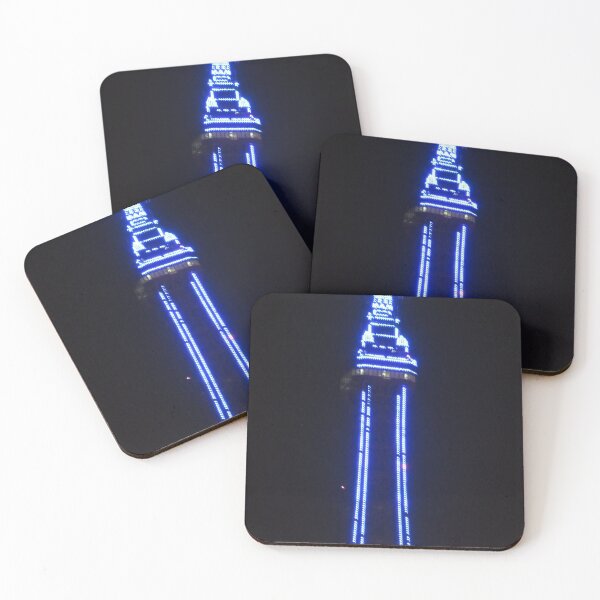 Item preview, Blackpool Tower Bright Blue Lights designed and sold by Andrew Morrell.