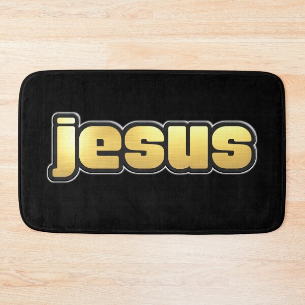 Item preview, Shiny black and Gold JESUS word ver3 designed and sold by smARTwork.