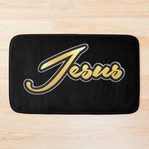 Item preview, Shiny black and Gold JESUS word ver4 designed and sold by smARTwork.