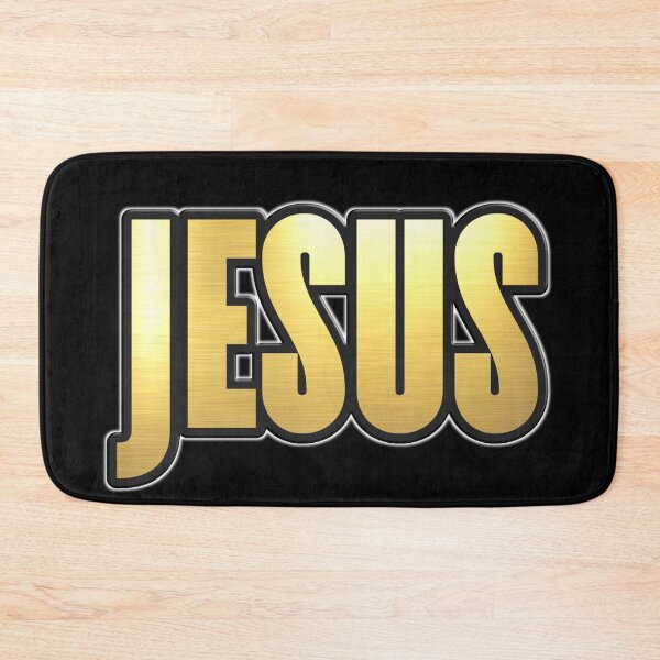 Item preview, Shiny black and Gold JESUS word ver5 designed and sold by smARTwork.