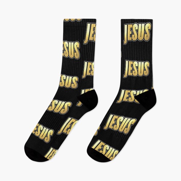 Item preview, Shiny black and Gold JESUS word ver5 designed and sold by smARTwork.