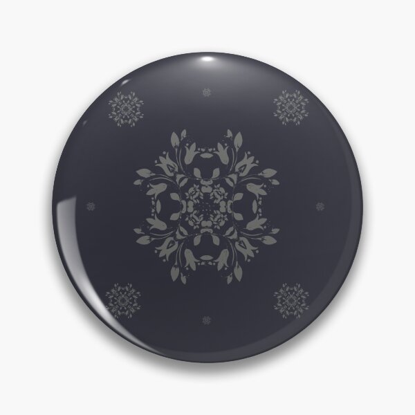 Item preview, Mandala abstract silver purple pattern art designed and sold by patternsplus.