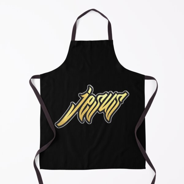 Item preview, Shiny black and Gold JESUS word ver6 designed and sold by smARTwork.
