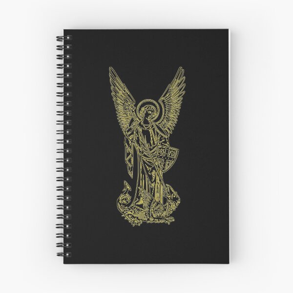 Item preview, St. Michael the Archangel Lineart designed and sold by artjuniverse.