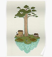 Totara House - Small Worlds Poster
