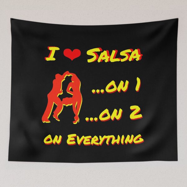 Item preview, I love Salsa - on 1, on 2, on everything designed and sold by CreatedForYou.