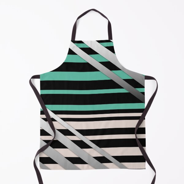 Item preview, Striped green gray designed and sold by fuzzyfox.