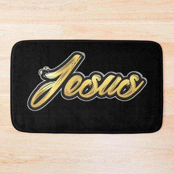 Item preview, Shiny black and Gold JESUS word ver7 designed and sold by smARTwork.