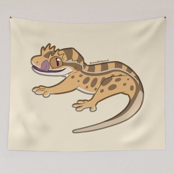Item preview, Little Crested Gecko designed and sold by SnowWolpard.