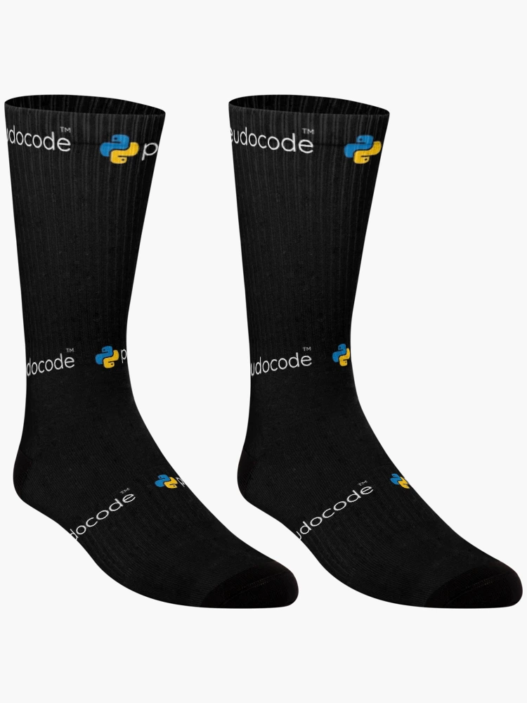 Thumbnail 3 von 5, Socken, Lustige Python-Programmierung - Python Pseudocode Data Science designt und verkauft von farhanhafeez.