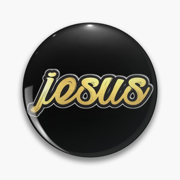 Item preview, Shiny black and Gold JESUS word ver8 designed and sold by smARTwork.