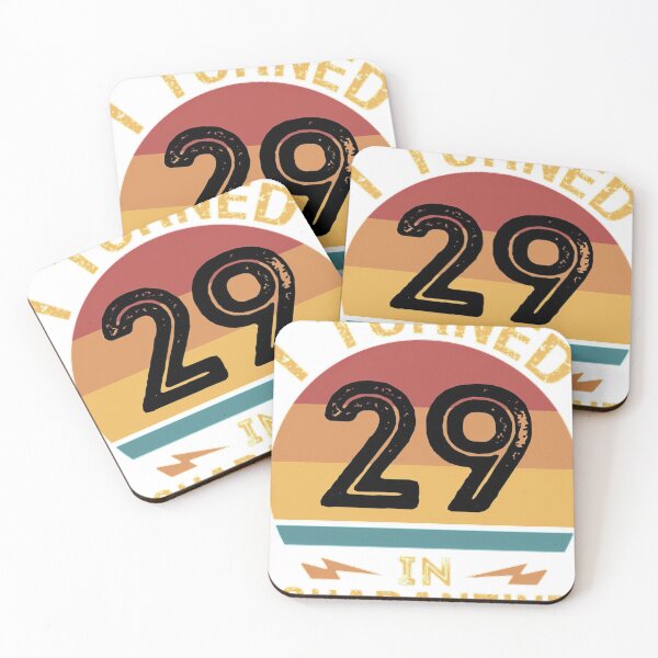 Item preview, Funny Quarantine Quotes I Turned 29 in Quarantine Funny Vintage Birthday Quarantine Quotes designed and sold by TrendEveryday.