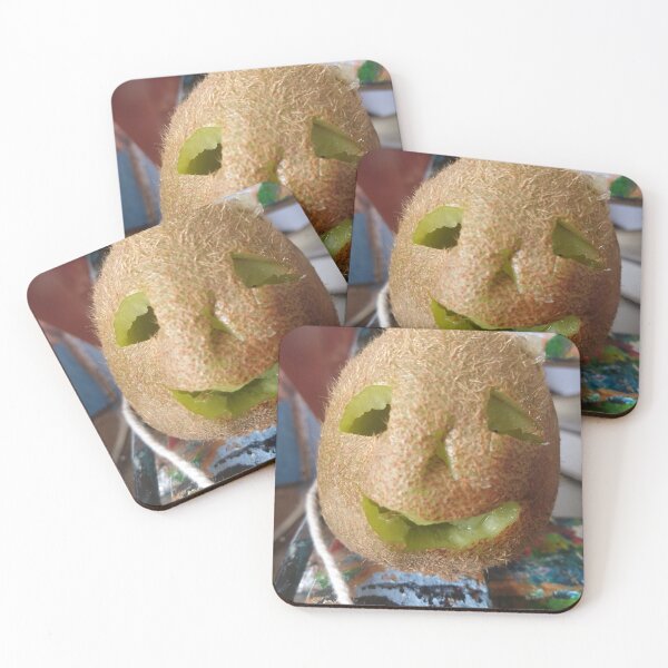 Item preview, Scary Halloween Kiwifruit  designed and sold by TheArtChappy.