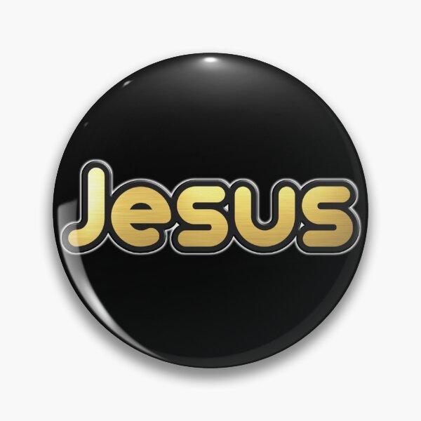 Item preview, Shiny black and Gold JESUS word ver9 designed and sold by smARTwork.