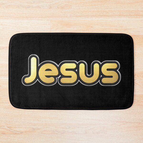 Item preview, Shiny black and Gold JESUS word ver9 designed and sold by smARTwork.