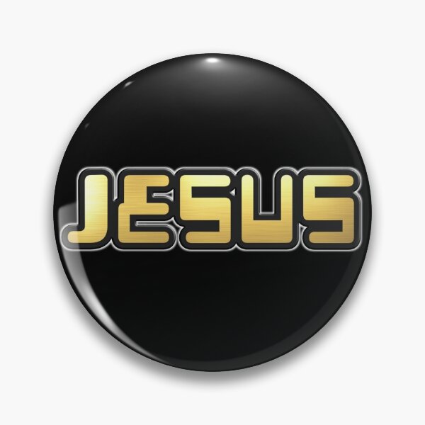 Item preview, Shiny black and Gold JESUS word ver10 designed and sold by smARTwork.