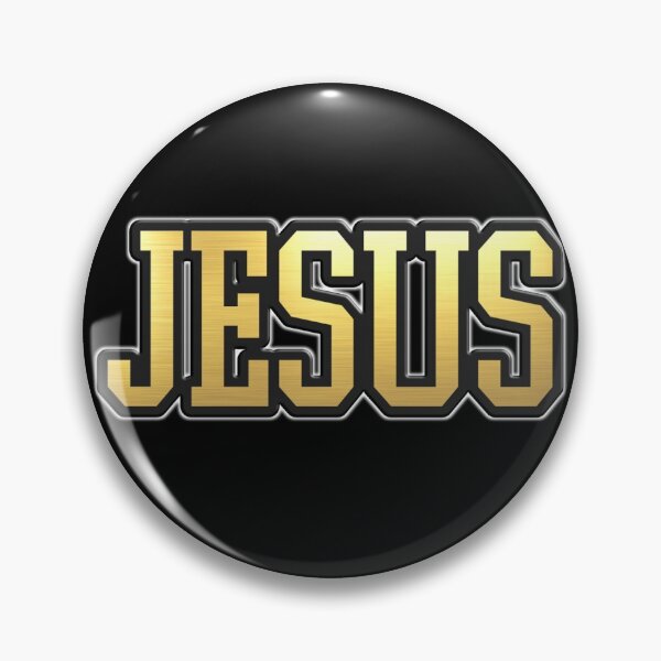 Item preview, Shiny black and Gold JESUS word ver11 designed and sold by smARTwork.