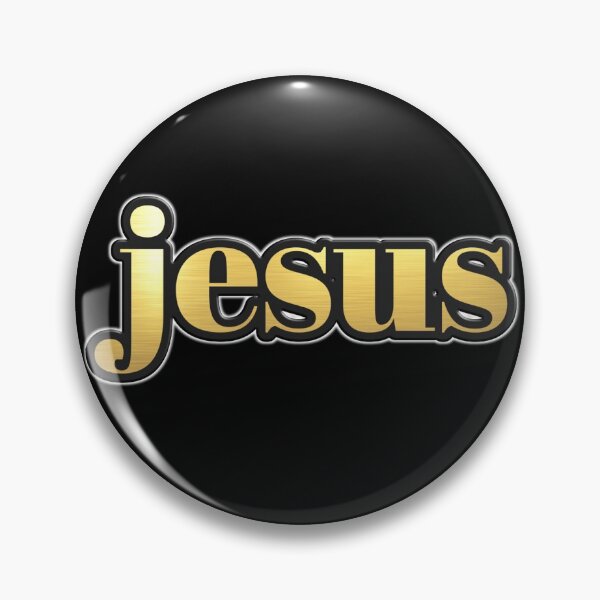 Item preview, Shiny black and Gold JESUS word ver12 designed and sold by smARTwork.