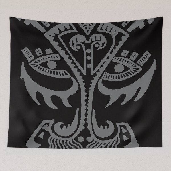 Item preview, Pre-Columbian mask designed and sold by xavoblues.