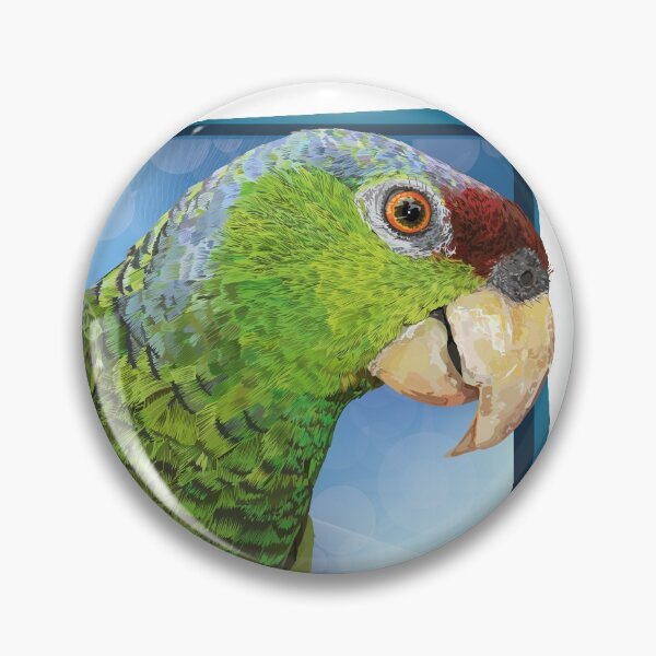 Item preview,  lilac-crowned parrot designed and sold by obscurite.