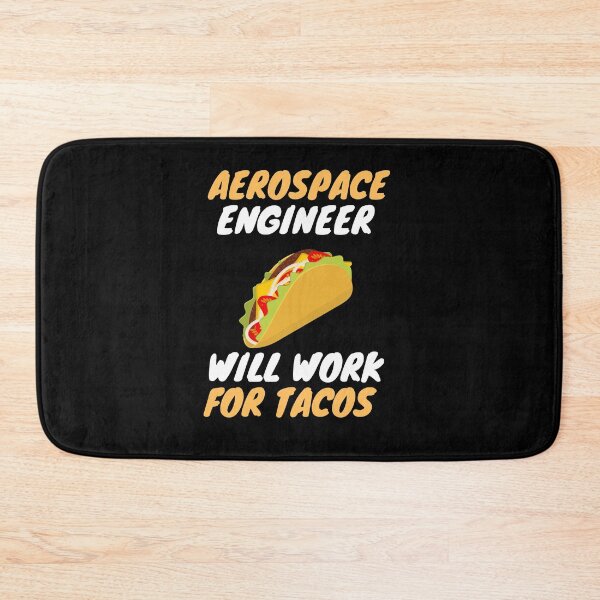 Item preview, Aerospace engineer love tacos designed and sold by SnowballStep.