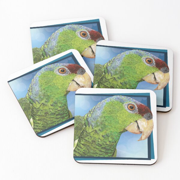 Item preview,  lilac-crowned parrot designed and sold by obscurite.