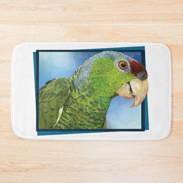 Item preview,  lilac-crowned parrot designed and sold by obscurite.