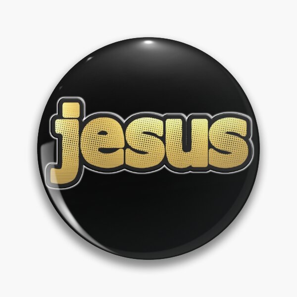 Item preview, Shiny black and Gold JESUS word ver13 designed and sold by smARTwork.
