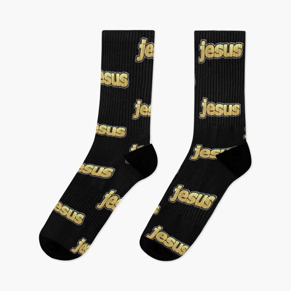 Item preview, Shiny black and Gold JESUS word ver13 designed and sold by smARTwork.