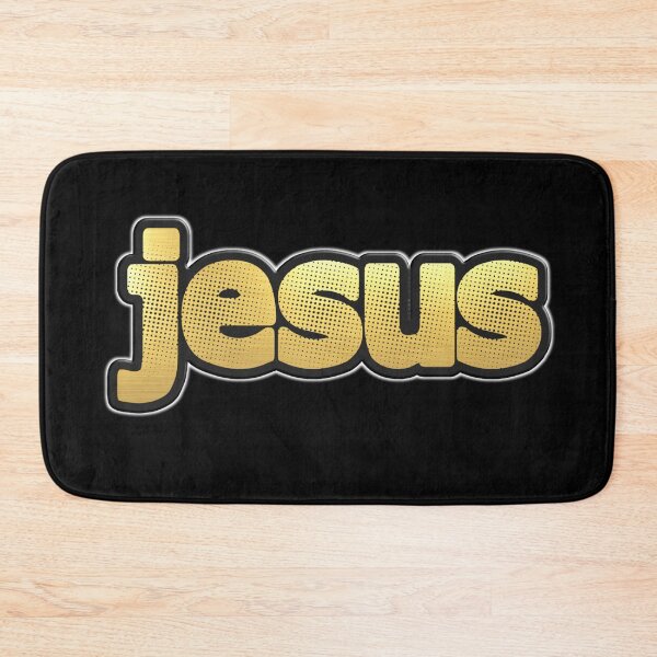 Item preview, Shiny black and Gold JESUS word ver13 designed and sold by smARTwork.