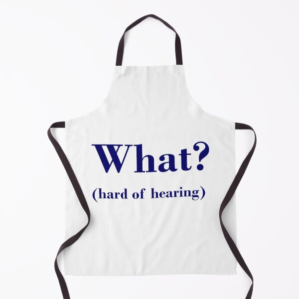 Item preview, What? (hard of hearing) designed and sold by gratogratto.