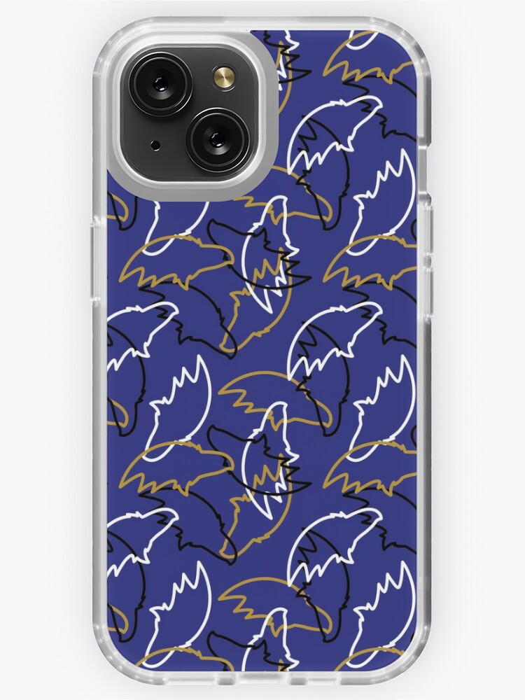 Baltimore Ravens Pattern Purple Background