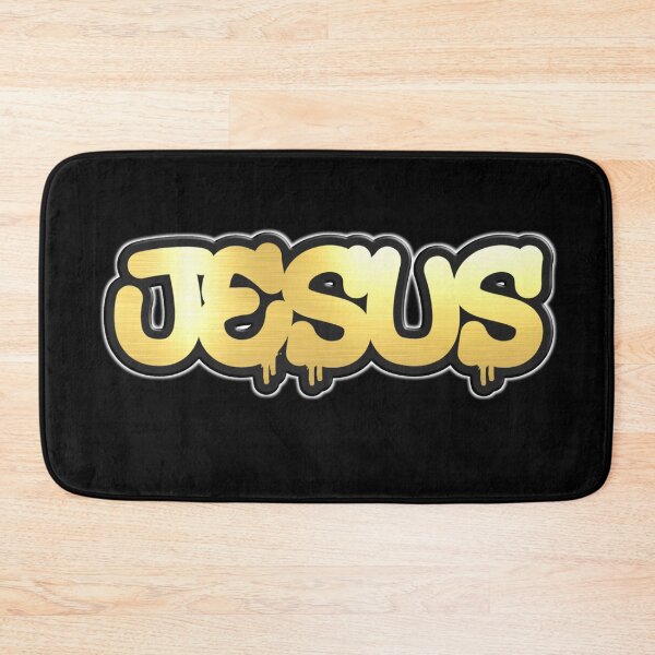 Item preview, Shiny black and Gold JESUS word ver15 designed and sold by smARTwork.