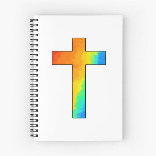 Item preview, Rainbow cross, LGBTQ, Faith designed and sold by Haley Cole.