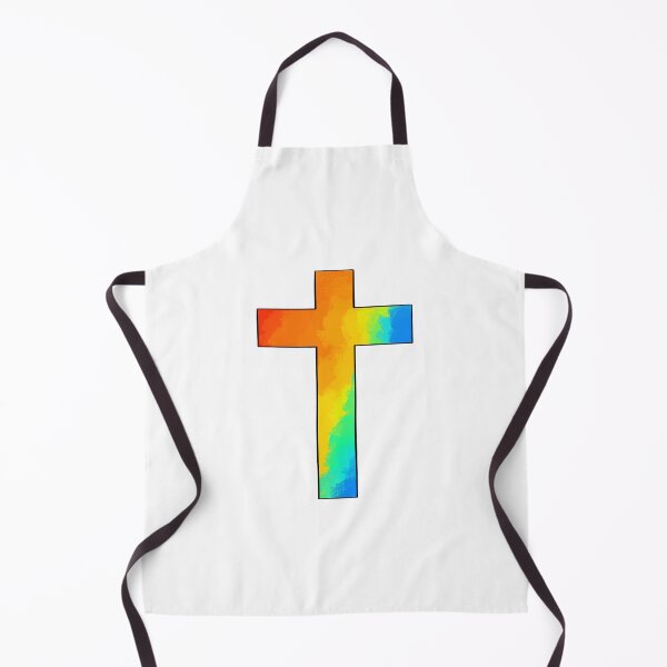 Item preview, Rainbow cross, LGBTQ, Faith designed and sold by Haley Cole.